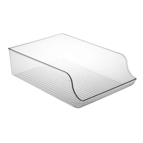 TY-0918 Large Size Kitchen Refrigerator Organizer Transparent PET Canned Drink Storage Box (BPA-Free, No FDA) - 1