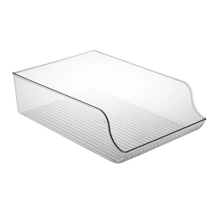 TY-0918 Large Size Kitchen Refrigerator Organizer Transparent PET Canned Drink Storage Box (BPA-Free, No FDA) - 1