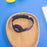 Silicone Pet Collar with Protective Case for AirTag Bluetooth-compatible Tracker Adjustable Neck Strap, with Front Back Film Set - Violet - 2