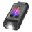 V30 Rechargeable Flashlight Power Bank 180 Degree Adjustable Work Light with Sound / Light Alarm - Transparent Black - 2