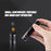 TANK007 UV03 365nm Ultraviolet Flashlight Handheld UV Torch Light for Currency Verification ( No Battery ) - 6