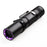 TANK007 UV320 365nm Ultraviolet Flashlight Fluorescence Detection UV Lamp with Clip ( No Battery ) - 1