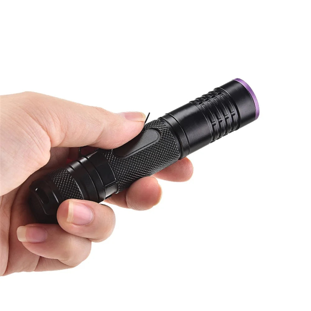 TANK007 K9A5 365nm UV Flashlight Fluorescence Detection IPX8 Waterproof Rechargeable LED Torch - 3
