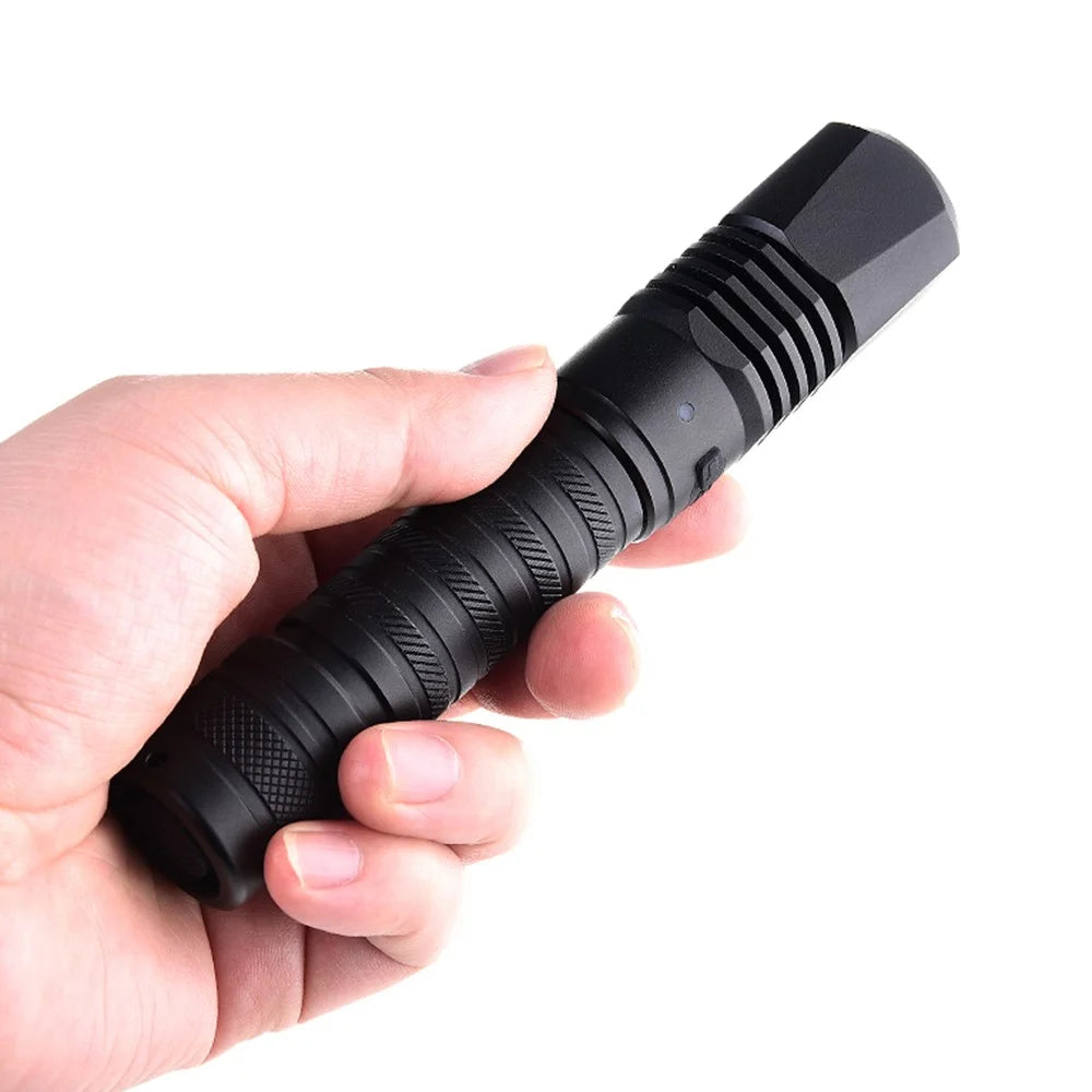 TANK007 CI05 Forensic Flashlight T6061 Aluminum UV LED Torch for Crime Scene Examination - 2