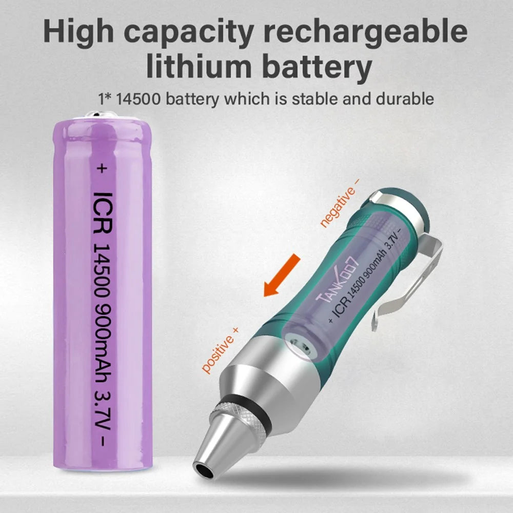 TANK007 J658 Jade Inspection Flashlight Focused Beam Mini LED Torch for Jewelry Identification - 6