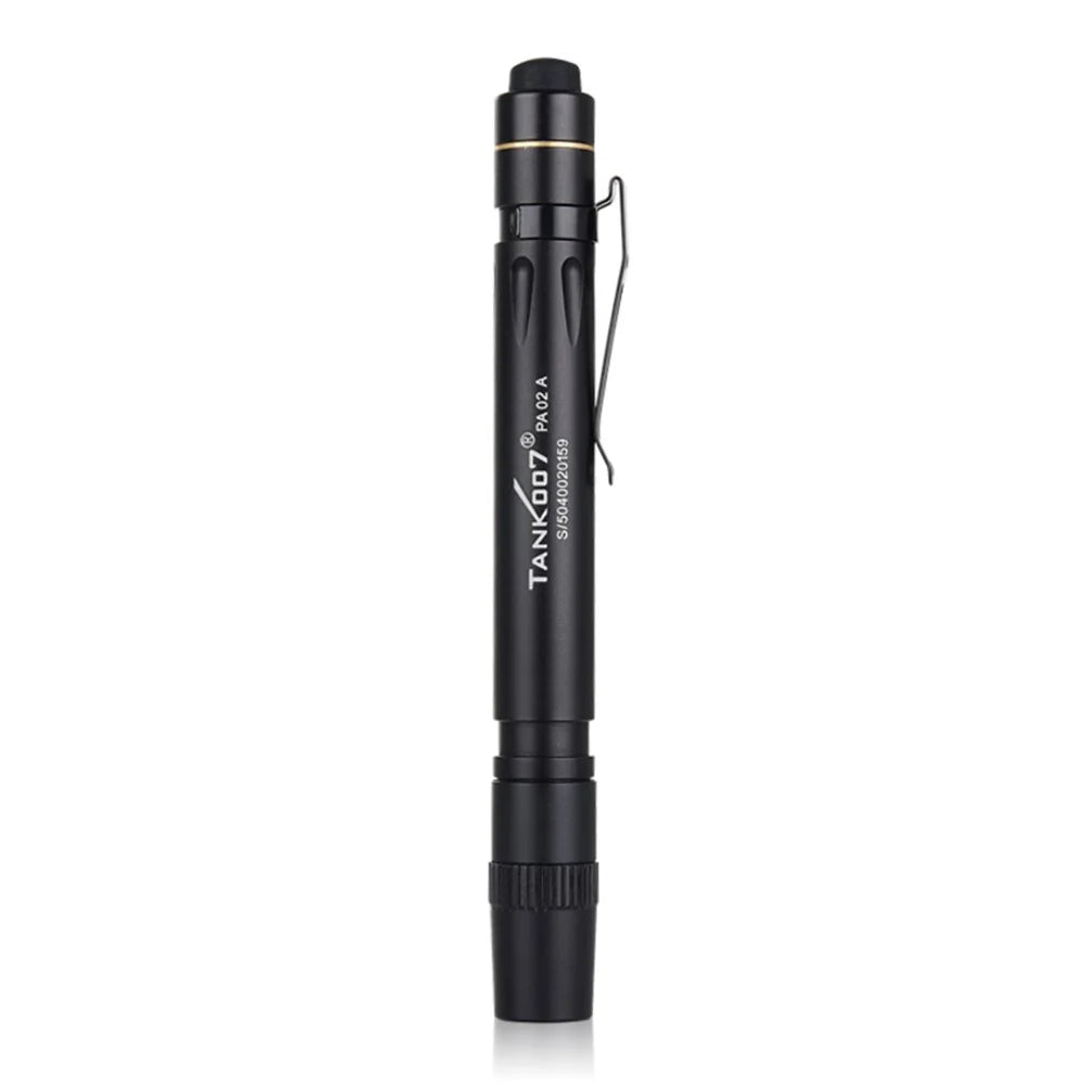 TANK007 PA02 Portable Medical Penlight Flashlight Waterproof Mini Clip On LED Torch ( No Battery ) - 5