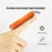 TANK007 TK701A Waterproof Mini Flashlight with Keyring 80 Lumens Portable LED Torch ( No Battery ) - Orange - 2
