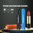 TANK007 TK701A Waterproof Mini Flashlight with Keyring 80 Lumens Portable LED Torch ( No Battery ) - Orange - 6