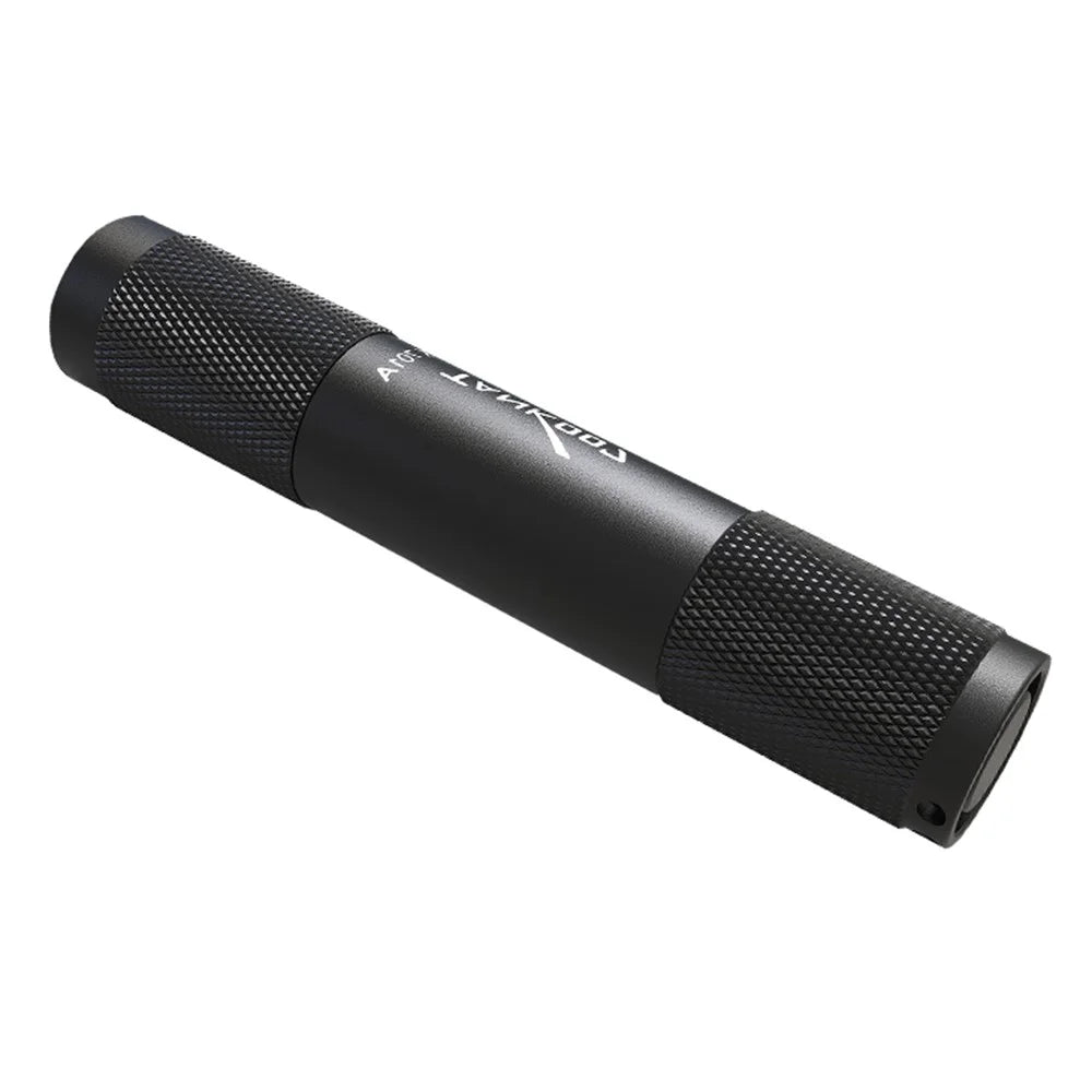 TANK007 TK701A Waterproof Mini Flashlight with Keyring 80 Lumens Portable LED Torch ( No Battery ) - Orange - 7