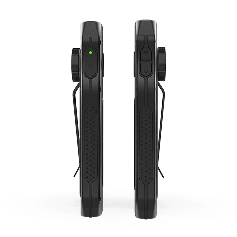 TANK007 WF02 Dual Light Source EDC Flashlight 1.5m Anti Drop Ultra Thin Clip On Mini LED Torch - Black - 4