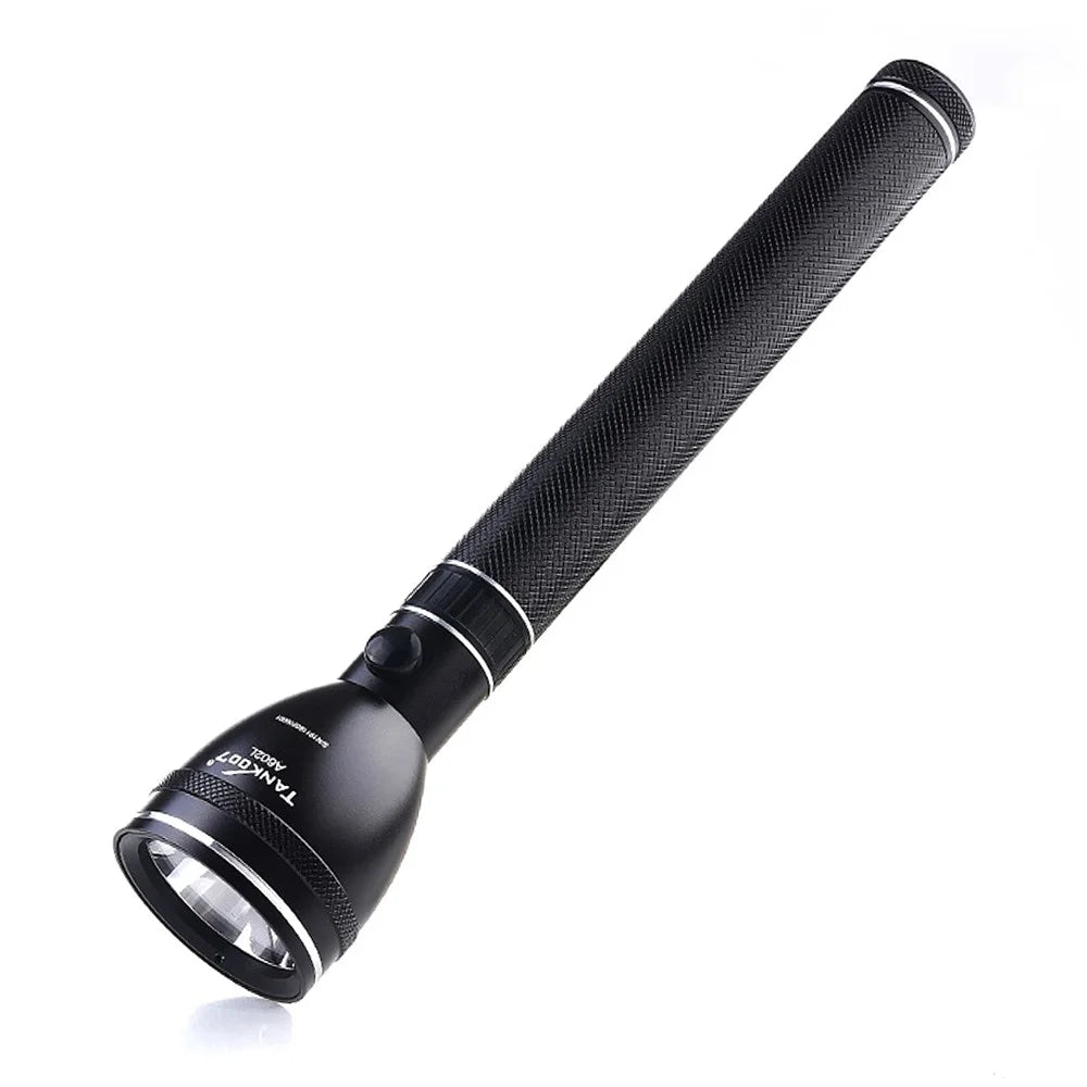 TANK007 A602L Outdoor Patrol Search Long Handle Flashlight 3 Modes High Power LED Torch - 1