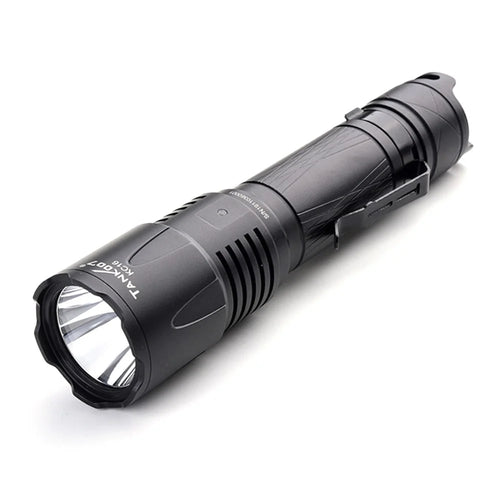 TANK007 KC16 1800lm High Brightness Tactical Flashlight Type C Rechargeable LED Torch - 1
