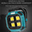 W894-1 COB Magnetic Floodlight Work Lamp Portable Emergency Flashlight (No Battery) - Blue - 4