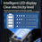 YSD01PRO Mini Keychain Light Fingertip Gyro Bottom Magnetic Multi-Mode Adjustable Cap Clip Lamp - White - 6