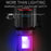 W5196 LED Flashlight with Laser Safety Rescue Tool Seatbelt Cutter Window Breaker (Without Battery) - 7