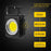 W5134 Mini LED Flashlight Keychain Light with Bottle Opener Portable High Brightness Magnetic Lamp - Black - 7
