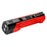 XTE + COB Dual Light Source Flashlight 180 Degree Rotatable Magnetic Work Light with Clip - Red - 1