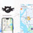 For AirTag Tracker Protector Cat Ear Design Silicone Case Pet Collar with ID Address Tag - Black - 3