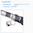 For AirTag Tracker Protector Cat Ear Design Silicone Case Pet Collar with ID Address Tag - Black - 4