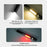 B35 Pen Light Portable Flashlight Dual with Color Light Source for Medical Examination  /  Outdoor Emergency - Grey - 4