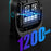 W8129-5 Mini Square Work Light for Outdoor Camping Tent LED Lamp with Magnetic Base - Blue - 6