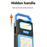 GZ02901 Solar Powered Multi-Function USB Work Light Portable Emergency Lamp Camping Light - 4