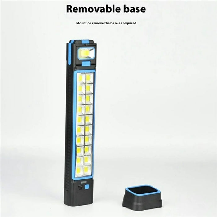 GZ02902 Solar Powered Rechargeable Multi-Function USB Work Light Portable Camping Emergency Lamp - 5