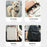 For Apple AirTag Tracker Silicone Case Pet Collar Attachment Dog Paw Pattern Anti Drop Protective Cover - White - 5