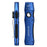 TANK007 WF02L Multifunction EDC Flashlight IP64 Waterproof White Light UV Green Laser Flat Torch with Back Clip - Blue - 2