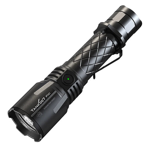 TANK007 PT41 30W High Power Tactical Flashlight Aluminum Alloy Rechargeable Outdoor Emergency Torch - 1