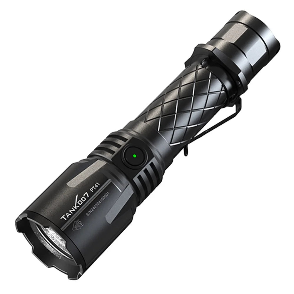 TANK007 PT41 30W High Power Tactical Flashlight Aluminum Alloy Rechargeable Outdoor Emergency Torch - 1