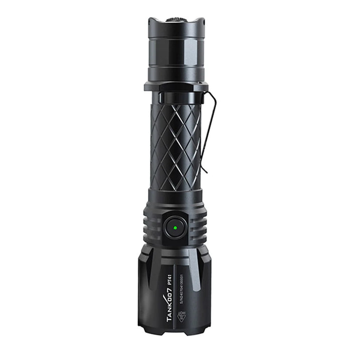 TANK007 PT41 30W High Power Tactical Flashlight Aluminum Alloy Rechargeable Outdoor Emergency Torch - 2