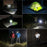 ULTRAFIRE A100 USB Rechargeable Flashlight 5 Modes Adjustable Focus Waterproof T6 LED Torch, with EU Plug Charger - 5