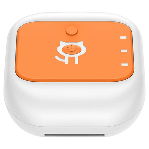 G01 Waterproof Item Tracker Tag Real-Time Tracking Outdoor Smart Luggage Locator with Alert - Orange - 1