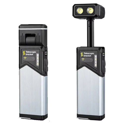 TG-GZ04301 Rechargeable LED Work Light Stretchable Rotatable Flashlight with Magnetic Base and Type-C Charging for Car Repair - 1