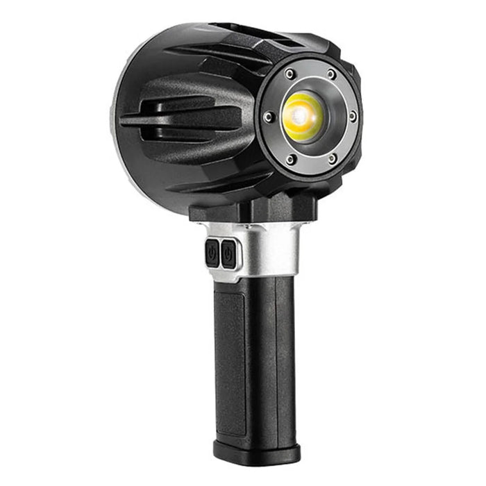 W5218B Size S Handheld Searchlight Built-in 3000mAh Battery P50 + COB LED Work Light Outdoor Warning Lamp - 2