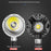 W5218B Size S Handheld Searchlight Built-in 3000mAh Battery P50 + COB LED Work Light Outdoor Warning Lamp - 5