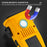 W5216 Clip Hook Multi-Function Work Light Car Emergency Flashlight with Strong Magnet  /  Window Breaker  /  Safety Hammer - Yellow - 3