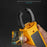 W5216 Clip Hook Multi-Function Work Light Car Emergency Flashlight with Strong Magnet  /  Window Breaker  /  Safety Hammer - Yellow - 7