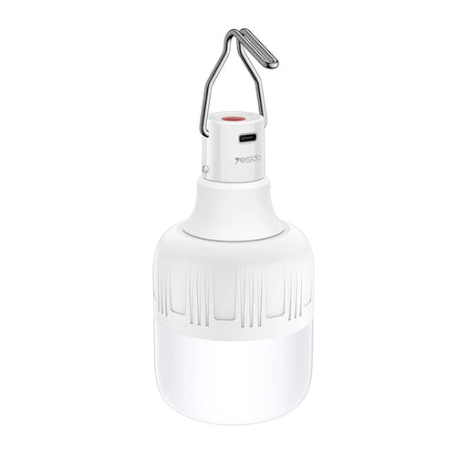 YESIDO DH14 12-LED Rechargeable Emergency Light Bulb 3-Level Adjustable Hanging Camping Lantern - White - 1