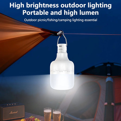 YESIDO DH14 12-LED Rechargeable Emergency Light Bulb 3-Level Adjustable Hanging Camping Lantern - White - 2