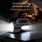 YESIDO TC12 Multifunctional Rechargeable Dual Lamp Lighting Flashlight 840LM High Power Flash Light for Outdoor Emergency - Black - 2