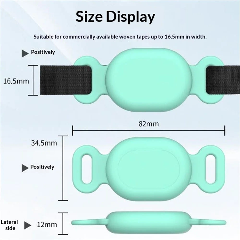 Silicone Case for Xiaomi Tag Bluetooth-compatible Tracker Waterproof Protective Cover - Purple - 5