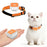 G01 Waterproof Smart Pet Tracker WiFi+GPS Positioning Anti-Lost Collar for Cats Dogs, Eurasian Version - Orange S - 1