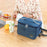 TB-0401 Large Size Oxford Cloth Insulated Lunch Carrying Bag Bento Fruit Storage Bag with Shoulder Strap - Grey - 2