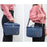 TB-0401 Large Size Oxford Cloth Insulated Lunch Carrying Bag Bento Fruit Storage Bag with Shoulder Strap - Grey - 5