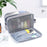 Small Size Portable Travel Multi-pocket Toiletry Bag Oxford Cloth Makeup Cosmetics Storage Bag - Grey - 2