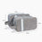 Small Size Portable Travel Multi-pocket Toiletry Bag Oxford Cloth Makeup Cosmetics Storage Bag - Grey - 7