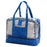 Wet Dry Separation Large Capacity Waterproof Oxford Fabric Beach Swimming Storage Bag Travel Organizer - Dark Blue Stars - 1