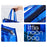 TB-0555 PVC Waterproof Translucent Large Capacity Wash Bag Hand Bag Storage Bag - Purple - 6